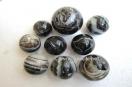 Black Sulemani agate  Balls